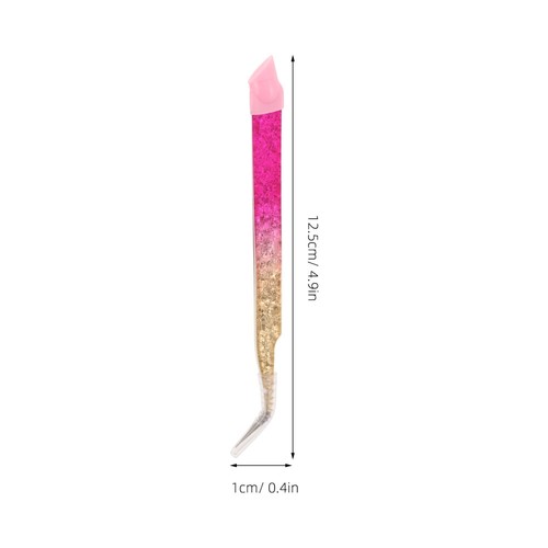 Professional Tool for Nail Artists Nail Art Tweezer Alloy Tweezer with Double - Picture 4 of 12