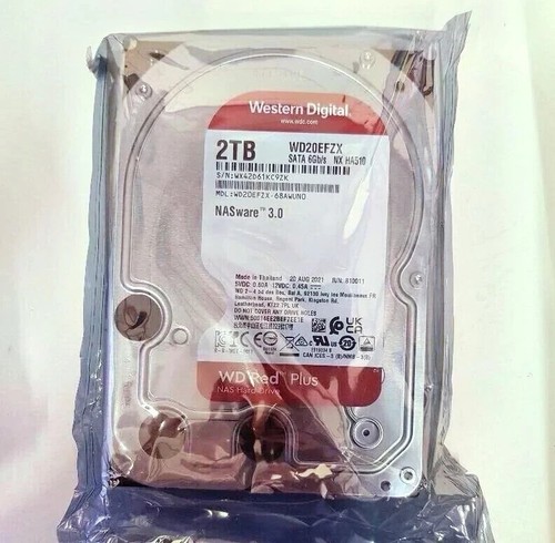 Western Digital Red Plus 2TB WD20EFZX 128MB SATA 3.5" Internal Enterprise Drive