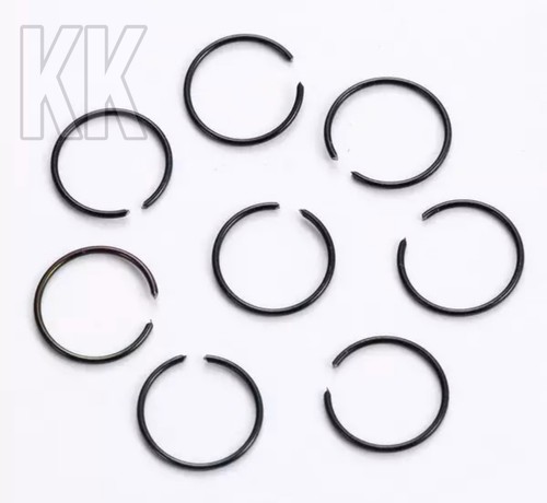 NUOVO ANELLO CHIRURGICO ACCIAIO ORECCHIO PERNO NASO SOPRACCIGLIA ORECCHIO TOUNGE CORPO PIERCING UK - Foto 5 di 13