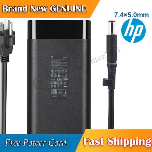Genuine 230W HP Omen 17-an014na charger Ac Adapter 19.5v 11.8a Power Cord - Picture 1 of 5