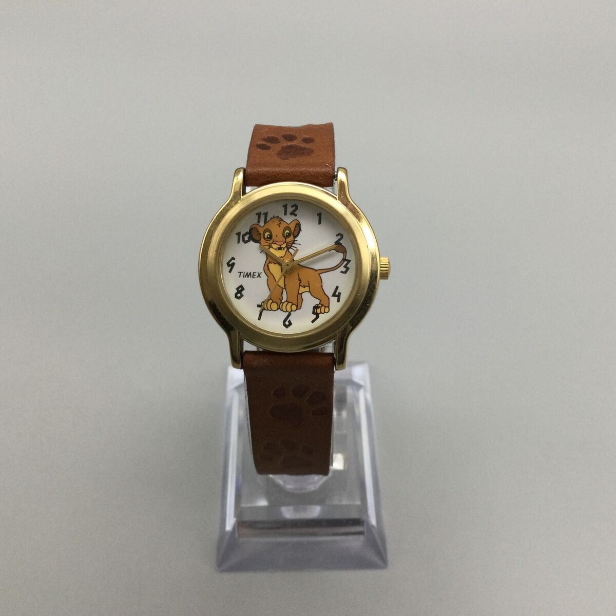 Timex Disney Simba Watch Women Lion King 28mm Gold Tone Timex Disney Simba Watch Women Lion King 28mm Gold Tone