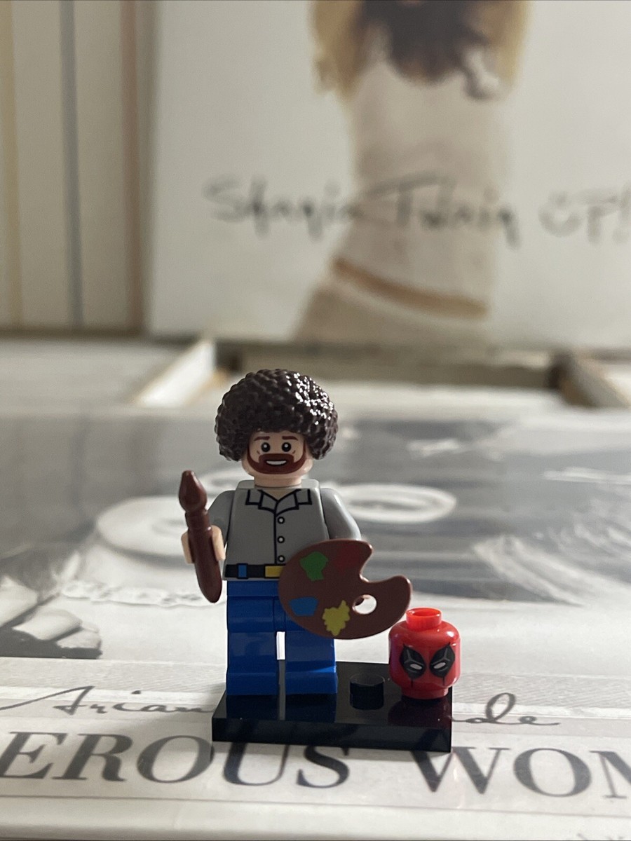 DEADPOOL BOB ROSS HOMAGE LEGO MINIFIG FIGURE marvel ryan reynolds