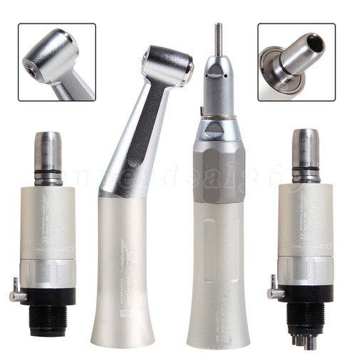Dental Low Speed Handpiece Straight /Air Motor 2/4hole /Contra Angle Push button - Picture 2 of 51