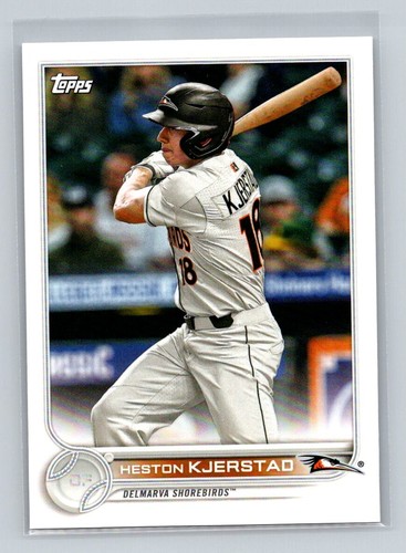 2022 Topps Pro Debut Heston Kjerstad Delmarva Shorebirds #PD-146 - 第 1/2 張圖片