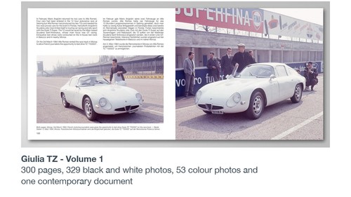 Alfa Romeo Giulia TZ - 5 volume set of books - magnificent - Zagato racing - Picture 2 of 4