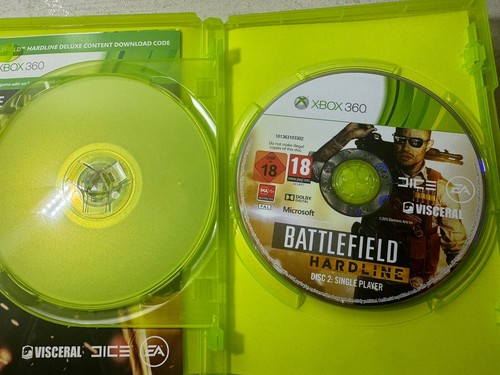 Battlefield Hardline - XBOX 360 Game in Case w/Manual 2 Discs VGC - Picture 4 of 6