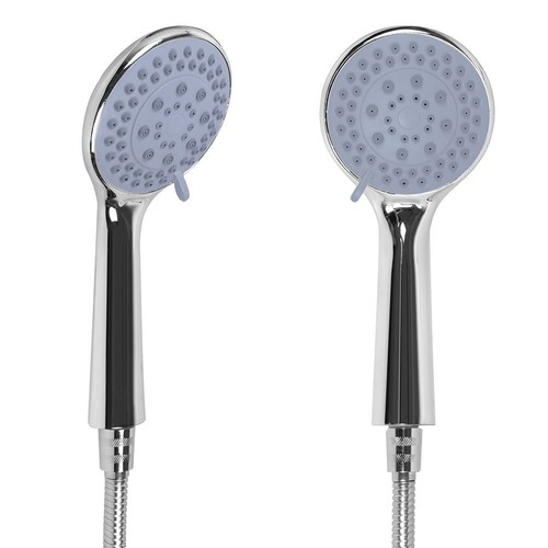 Modern Handbrause Duschkopf Brausekopf 5 Strahlarten mit 2,0M-Schlauch Bad DE - Bild 8 von 10