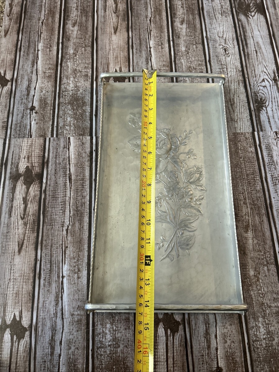 Vintage hammered aluminum serving tray Everlast | eBay