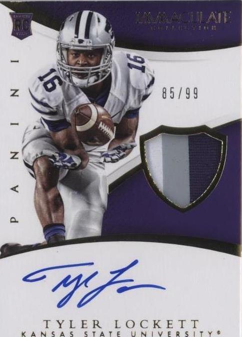 2015 Panini Immaculate Collection Collegiate Tyler Lockett #330 - 1 of 2
