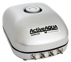 Active Aqua Air Pump, 4 Outlets, 6W, 15 L/min Hydroponics /aquaponics / aquarium