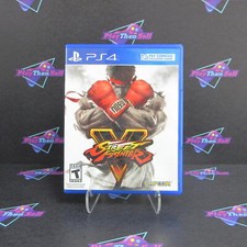 Street Fighter V PS4 PlayStation 4 Complete - 1 Year Warranty EX Cond