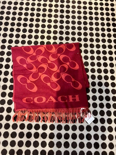 Silenciador Coach CB684 Firma Gran Tamaño 1941 Rojo Chino Lunar Año Nuevo Con Etiquetas $178 - Imagen 5 de 8