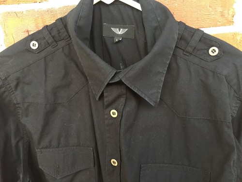 Mens Motorcycle shirt size Large Black "Road Kings Motorcycle Club Keep Ridin' " - Picture 4 of 8