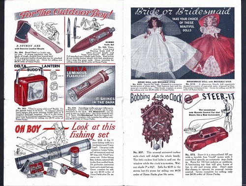 1950's(?) AMERICAN SPECIALTY CO. BOOKLET OF PRIZES AND SURPRISES - RARE ITEM - Picture 6 of 11