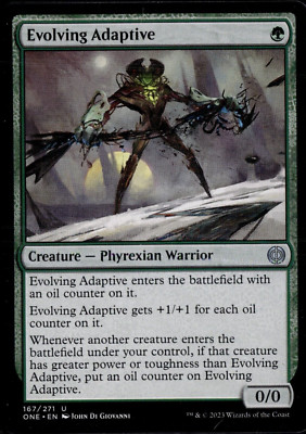 Evolving Adaptive - 167 - ONE - NM - MTG Magic The Gathering
