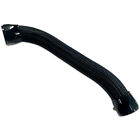 <!--F#f_0-->Black Braided Top Radiator Hose Black Ends Holden 253 308 HQ HX HZ Torana V8<!--F/-->