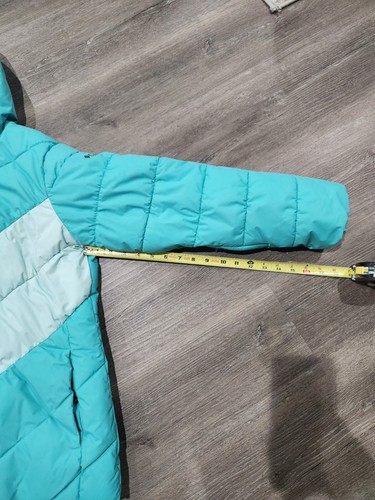 Columbia Girls’ Arctic Blast Insulated Green Jacket Youth XL - Picture 11 of 12