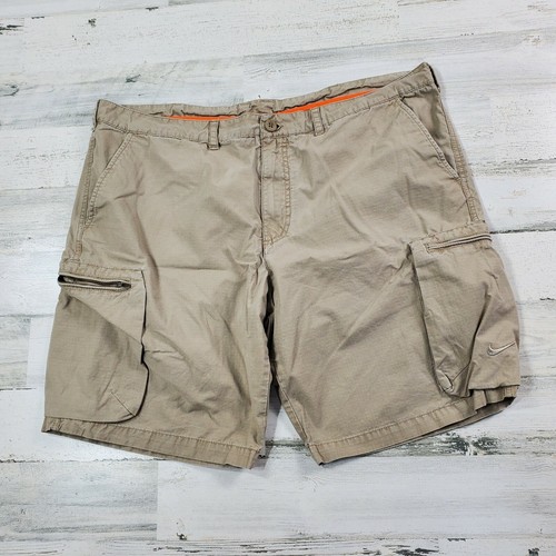 Men Cotton Shorts Pants beige Size 