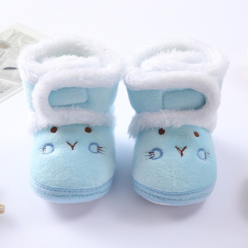 Bebés Niñas Niños Pequeños Antideslizantes Zapatillas Calcetines Niños Invierno Cálido Infantil Botas - Imagen 11 de 16