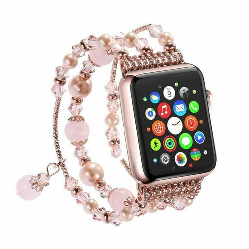 Strap Girl Lady Agate Bangle Band for Apple Watch Series 5 4 3 2 38/ 40/42 /44mm - 第 12/17 張圖片