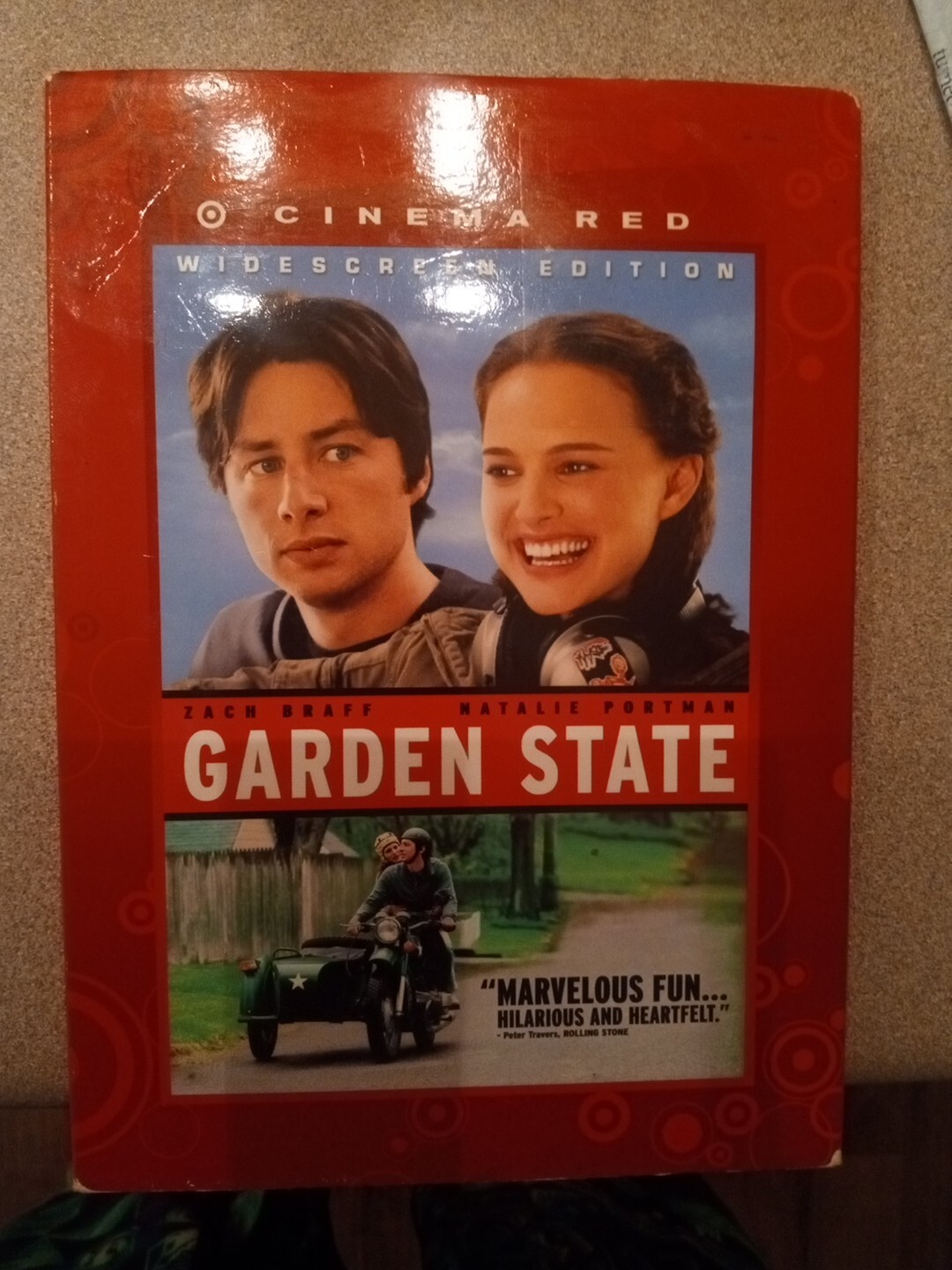 Garden State 2004 DVD Brand New Sealed with Slipcover Target Cinema Red Edition