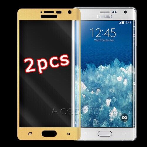 2X Tempered Glass Screen Protector Film f Samsung Galaxy Note Edge SM-N915T USA
