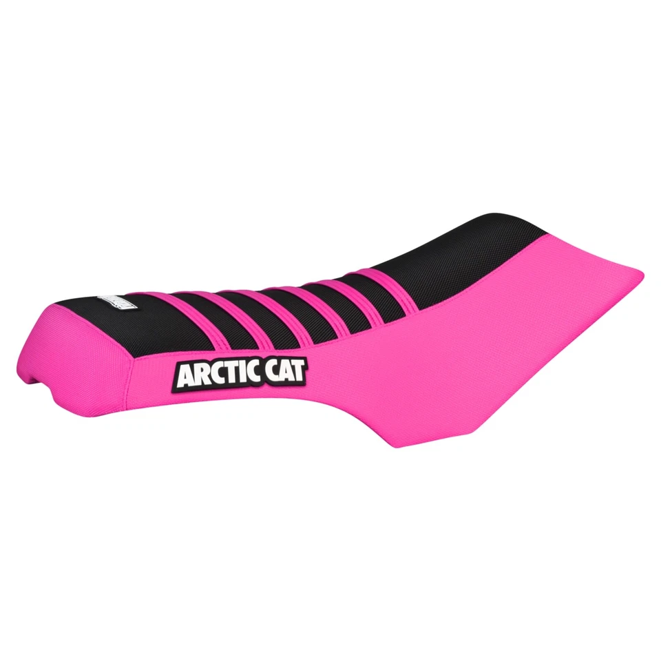 Cubierta de asiento Arctic Cat 400 500 650 700 750 1000 2005-2017 rosa/negro/rosa #387 Foto 2 de 4