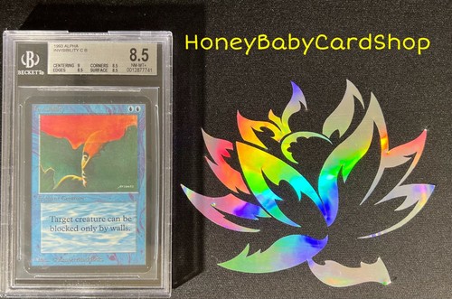 MTG Limited Edition Alpha 1993 Invisibility BGS 8.5Q+ (Baby Quad+) NM/MT+ 93/94 - Picture 4 of 6