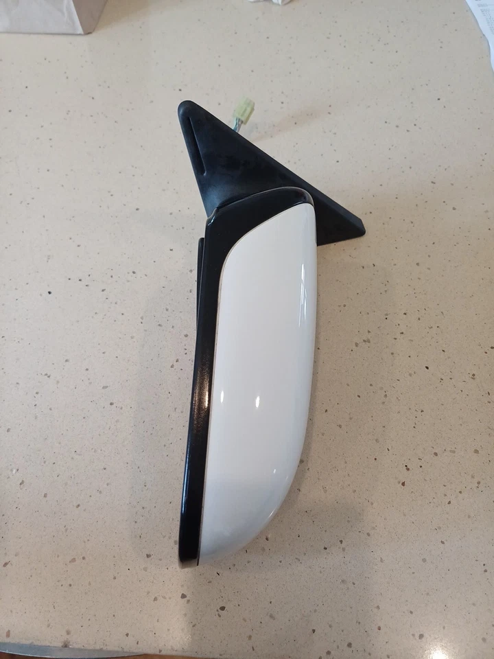 ESPEJO PUERTA BLANCO PARA SUBARU FORESTERZ SG5 SG9 STI JDM OSF DRIVERS Foto 4 de 4