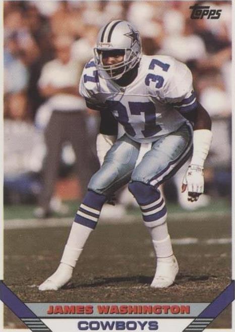 1993 Topps James Washington #197 - 1 of 1