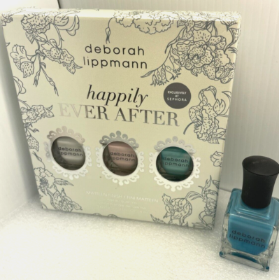 Deborah Lippmann HAPPILY EVER AFTER Nail Lacquer Mini Polish Set +