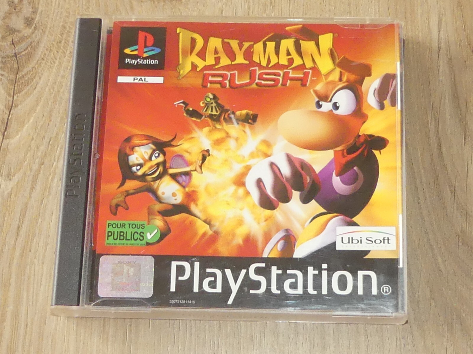 Jeu Rayman Rush sur PS1  complet