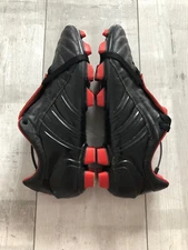 Adidas Predator Pulse Blackout Retro Football Cleats Boots Leather US11 1/2 UK11
