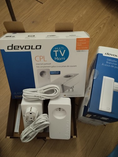 KITS STARTER, ADAPTATEURS, PRISES, CPL DEVOLO 1200 DLAN - Photo 7/7