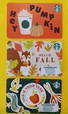 TARJETAS STARBUCKS 2024 "HOLA CAÍDA🍂 HEY PUMPKIN🎃 ESTE ES TU AÑO" NUEVAS