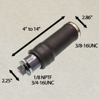 Aページ CAB AIR SPRING BAG - PETERBILT 379 -REPLACES FIRESTONE W02