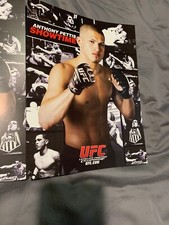 Anthony Pettis Signé Personnalisé Gris Mma Lutte Shorts Bas