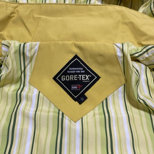 Rare Vintage Gore-Tex Yellow Women’s Jacket Size Small Goretex Gorp Rain Coat - Picture 12 of 13