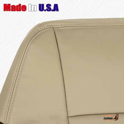Driver Bottom & Top Leather Cover 2 Tone Tan For 2002 - 2004 Chevy Trailblazer - Imagen 2 de 5