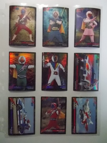 Super Sentai 25th anniversary card Wafer Morinaga Flashman Bioman Power Rangers - Picture 6 of 139