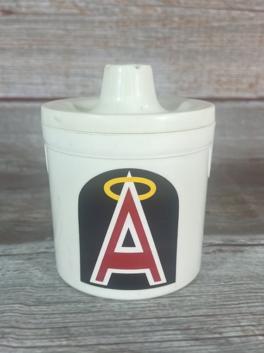 VTG Ritepoint Crock of Coasters American League MLB Teams USA Plastic Angels - Picture 2 of 12