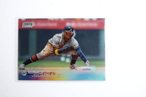 2023 Topps Stadium Club RONALD ACUNA JR Chrome Parallel #10/30