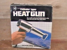 THUNDER TIGER 1000W HEAT GUN W/ NOZZLE & BOX PRE-OWNED & TESTED WORKS GREAT