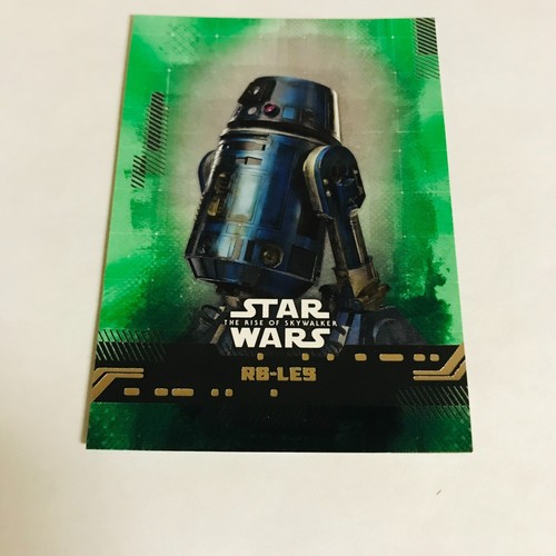 2019 Topps Star Wars The Rise of Skywalker #26 Green Parallel Card R6-LE5