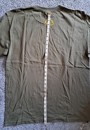 MASTODON Vintage TOUR T-Shirt BLOOD MOUNTAIN Green LARGE Rare PREVAIL & RIDE - Picture 9 of 9