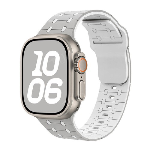 For Apple Watch Ultra 2 Series 10 9 8 7 6 5 4 49/46/45/44mm Silicone Strap Band - Picture 27 of 32