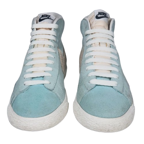 Nike Blazer PRM Vintage QS Mid Eiscreme Blau Weiß Sneaker Herren Größe 9 - Bild 4 von 8