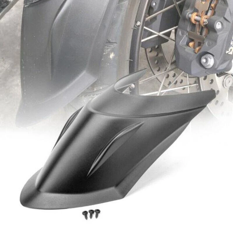 Cubierta de rueda delantera para motocicleta guardabarros protector contra salpicaduras guardabarros universal a prueba de polvo Foto 4 de 4