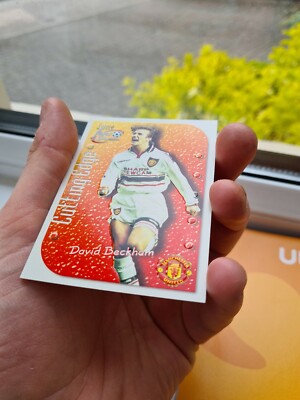 futera ベッカム　ジャージカード 1997 Futera Fans Selection Manchester United Dream Team