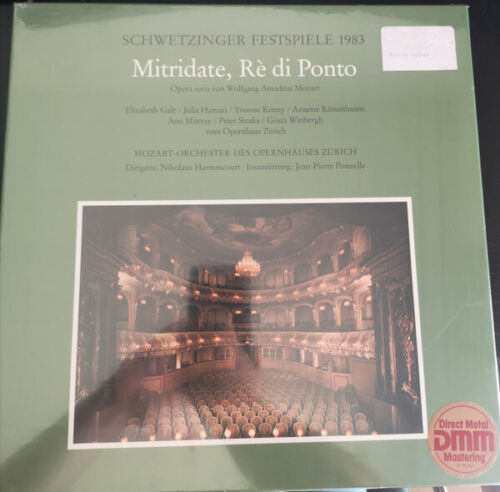 LP-BOX Mozart Mitridate, Rè di Ponto STILL SEALED NEW OVP Schwetzinger Fest